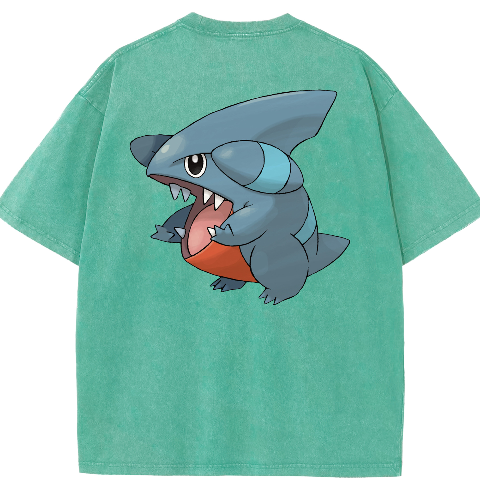 （画像用） ポケットモンスター Pokémon 綿100% ヴィンテージ風 半袖Tシャツ（背面プリント）